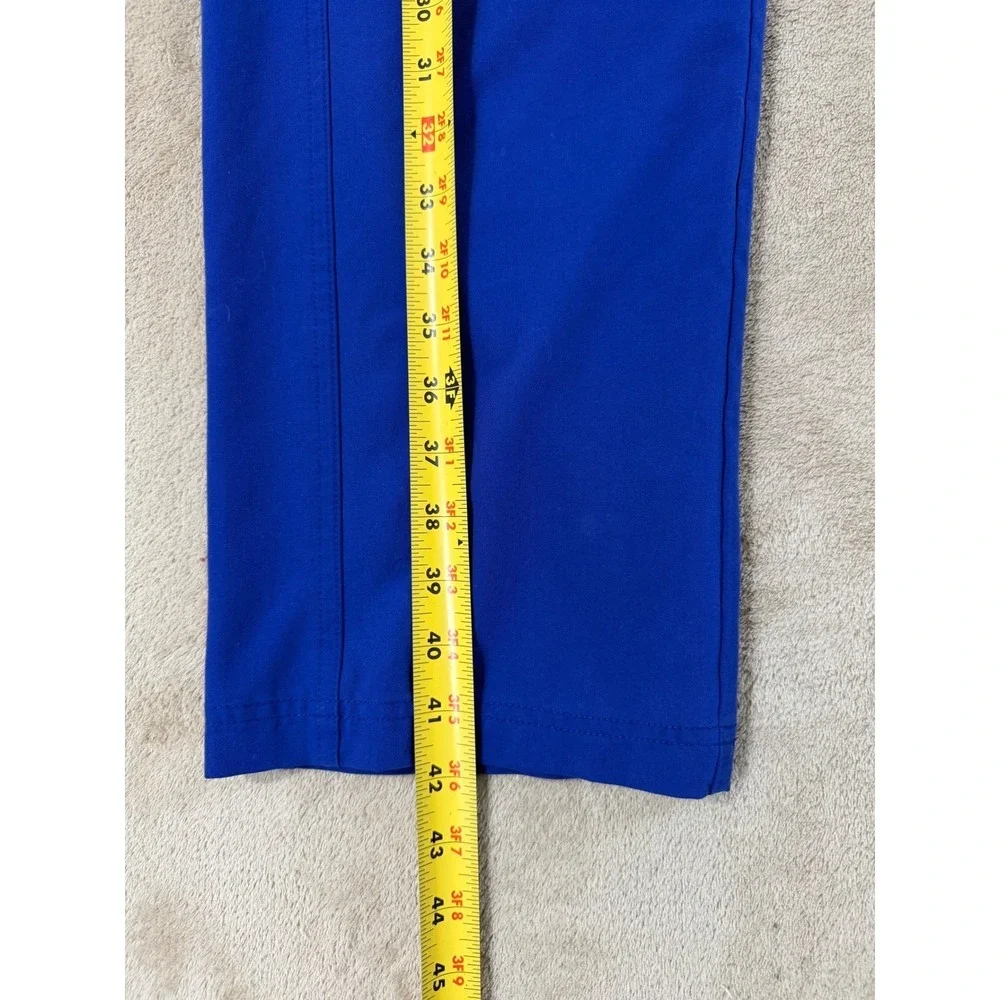 FIGS Technical Collection Axim Scrub Pants Mens Size XL Royal Blue Stretch EUC